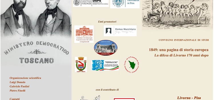 11-12 Aprile, Livorno – Convegno internazionale di Studi 1849: una pagina di storia europea