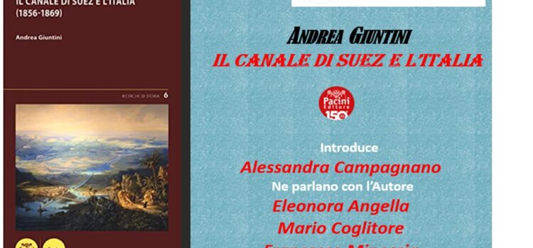 29 ottobre – Ciclo I Libri del Ferruccio, presentazione del libro “Il canale di Suez e l’Italia”